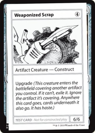 Weaponized Scrap (2021 Edition) [Mystery Booster Playtest Cards] | Play N Trade Winnipeg