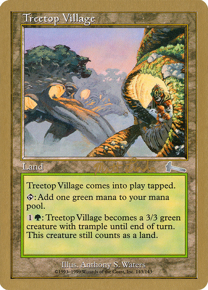 Treetop Village (Matt Linde) [World Championship Decks 1999] | Play N Trade Winnipeg