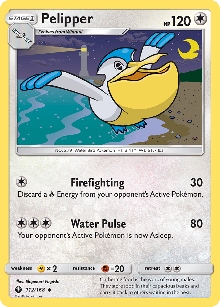 Pelipper (112/168) [Sun & Moon: Celestial Storm] | Play N Trade Winnipeg