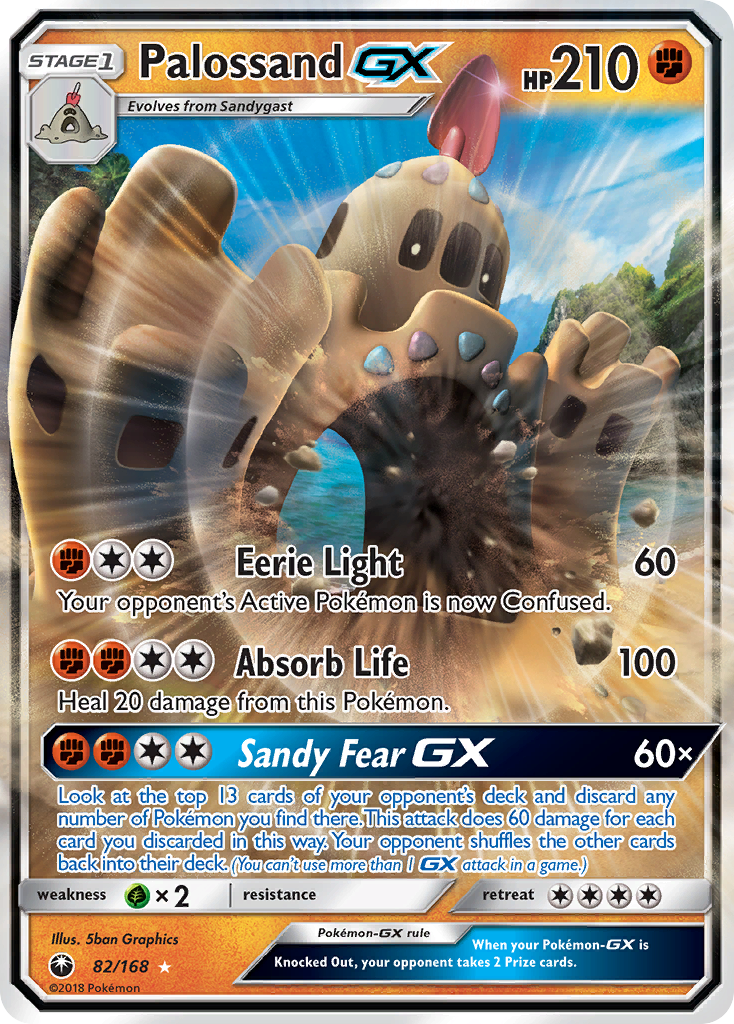 Palossand GX (82/168) [Sun & Moon: Celestial Storm] | Play N Trade Winnipeg