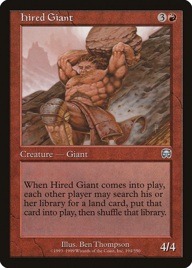 Hired Giant [Mercadian Masques] | Play N Trade Winnipeg