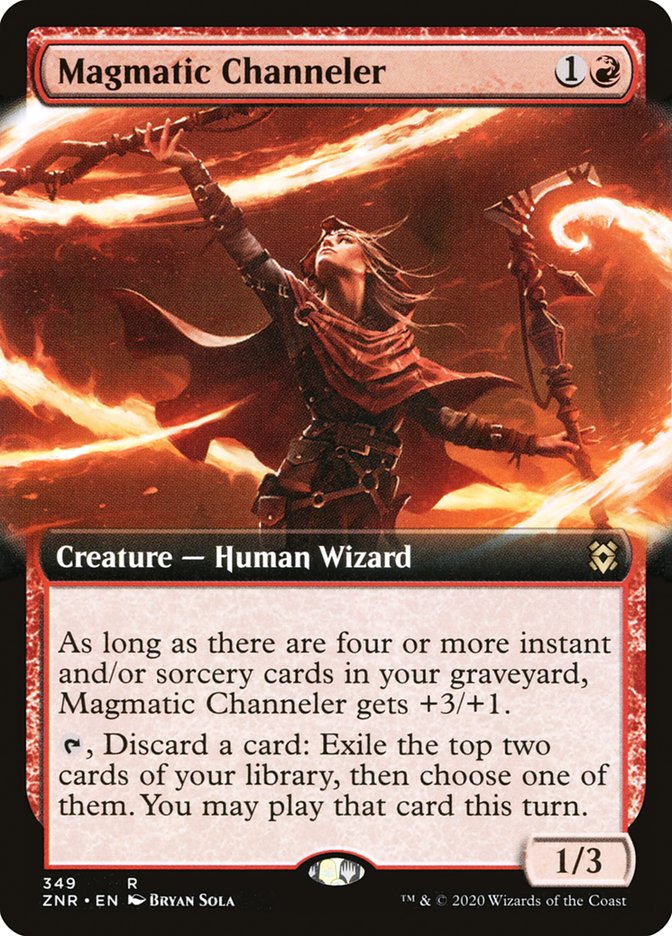 Magmatic Channeler (Extended) [Zendikar Rising] | Play N Trade Winnipeg