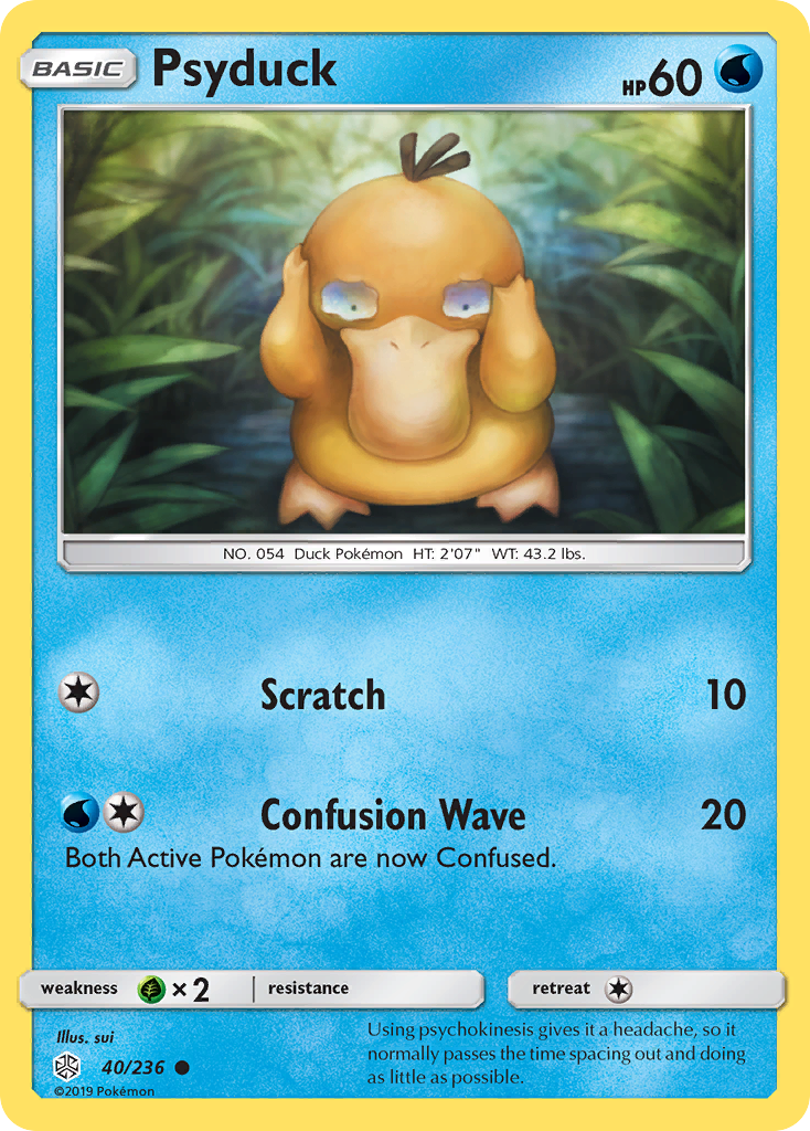 Psyduck (40/236) [Sun & Moon: Cosmic Eclipse] | Play N Trade Winnipeg