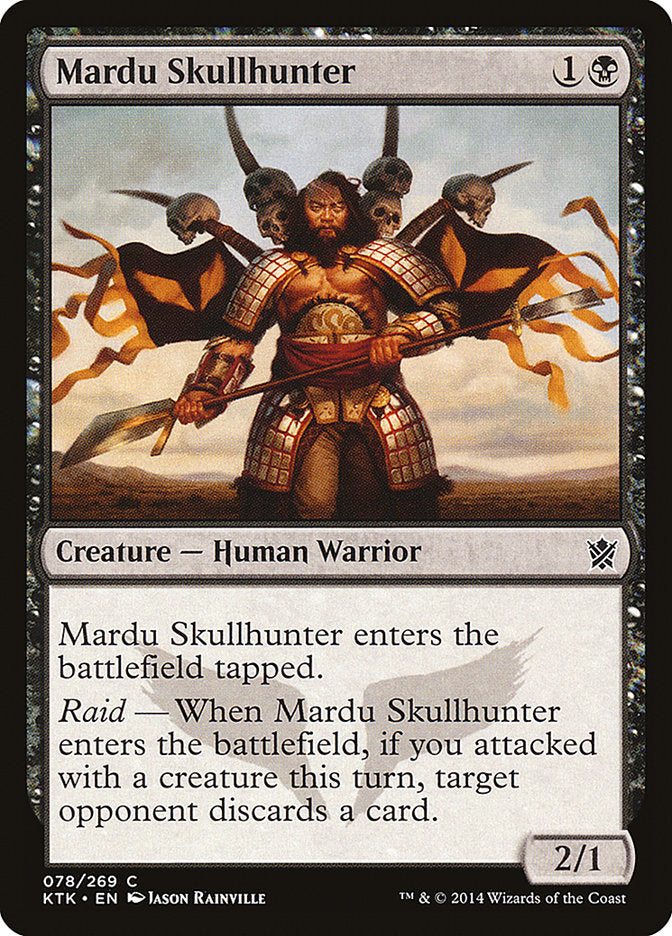 Mardu Skullhunter [Khans of Tarkir] | Play N Trade Winnipeg