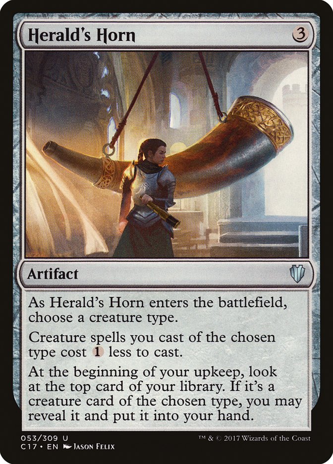 Herald's Horn [Commander 2017] | Play N Trade Winnipeg