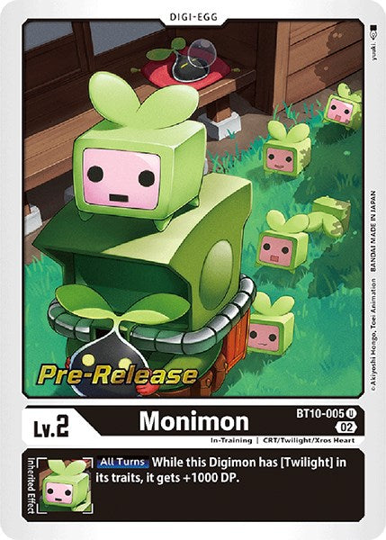 Monimon [BT10-005] [Xros Encounter Pre-Release Cards] | Play N Trade Winnipeg
