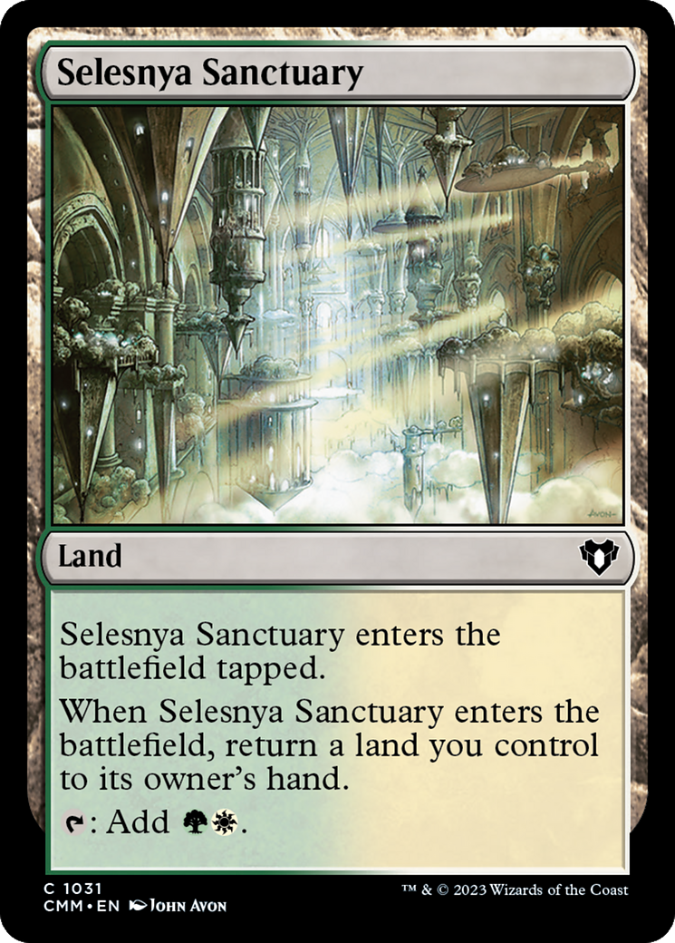 Selesnya Sanctuary [Commander Masters] | Play N Trade Winnipeg