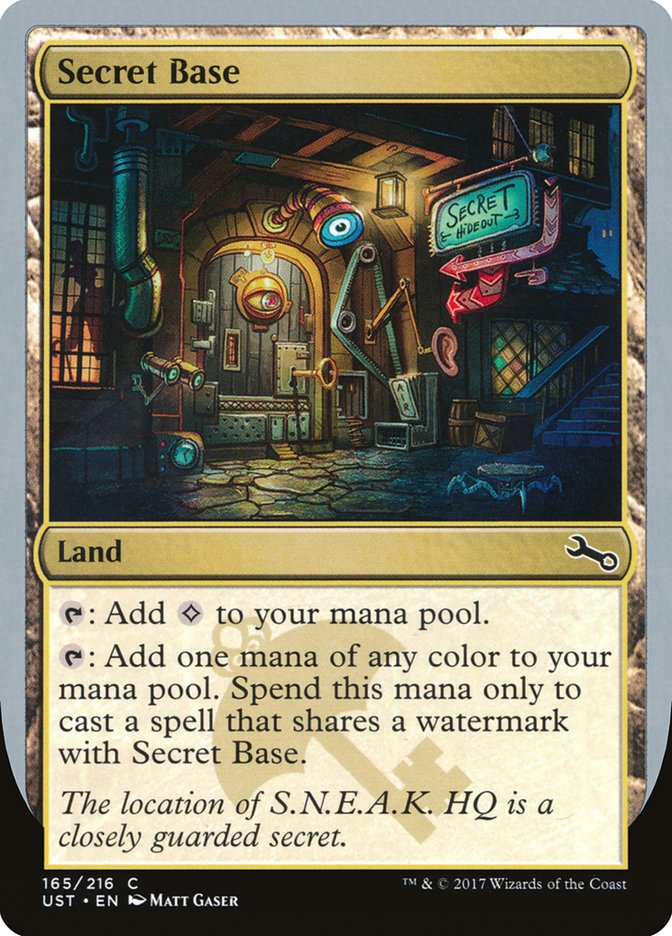 Secret Base (Artist: Matt Gaser) [Unstable] | Play N Trade Winnipeg