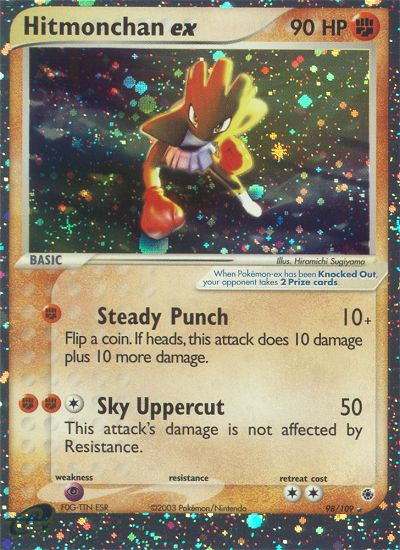 Hitmonchan ex (98/109) [EX: Ruby & Sapphire] | Play N Trade Winnipeg