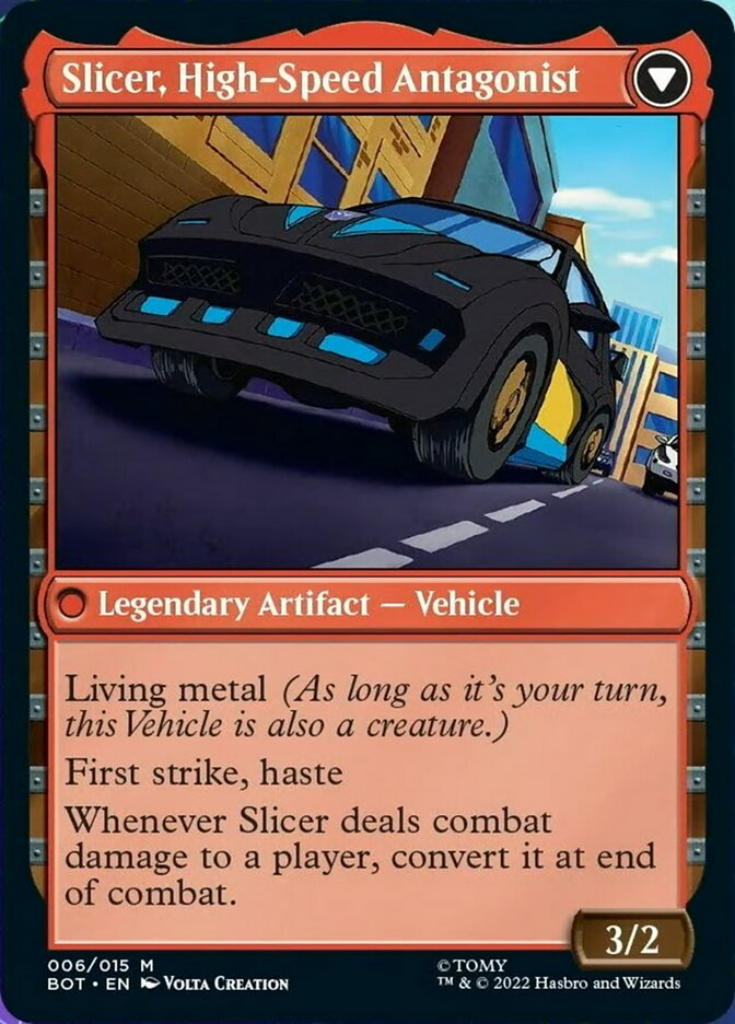 Slicer, Hired Muscle // Slicer, High-Speed Antagonist [Universes Beyond: Transformers] | Play N Trade Winnipeg