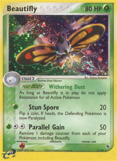 Beautifly (2/109) [EX: Ruby & Sapphire] | Play N Trade Winnipeg