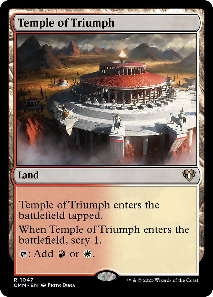 Temple of Triumph [Commander Masters] | Play N Trade Winnipeg