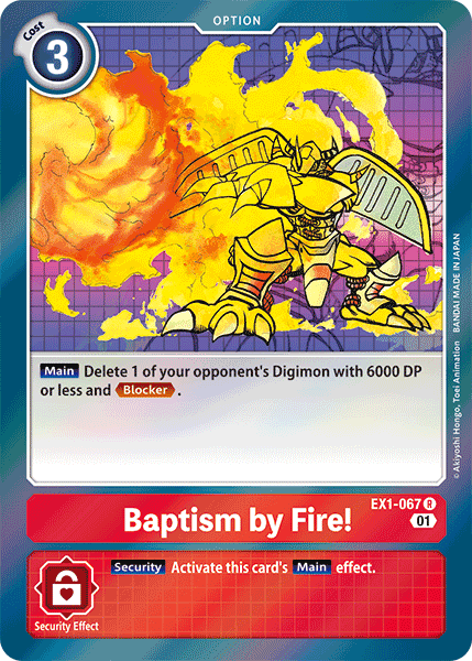 Baptism by Fire! [EX1-067] [Classic Collection] | Play N Trade Winnipeg