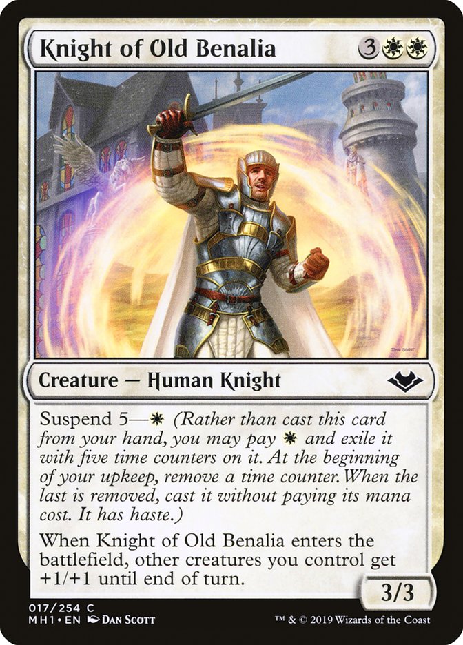 Knight of Old Benalia [Modern Horizons] | Play N Trade Winnipeg