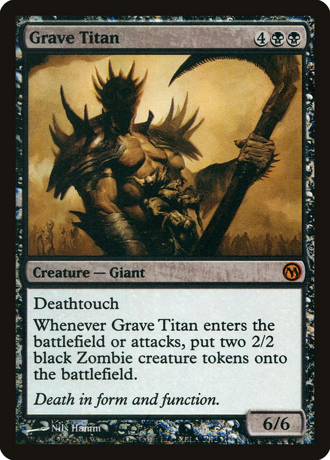 Grave Titan (Duels of the Planeswalkers Promos) [Duels of the Planeswalkers Promos 2011] | Play N Trade Winnipeg