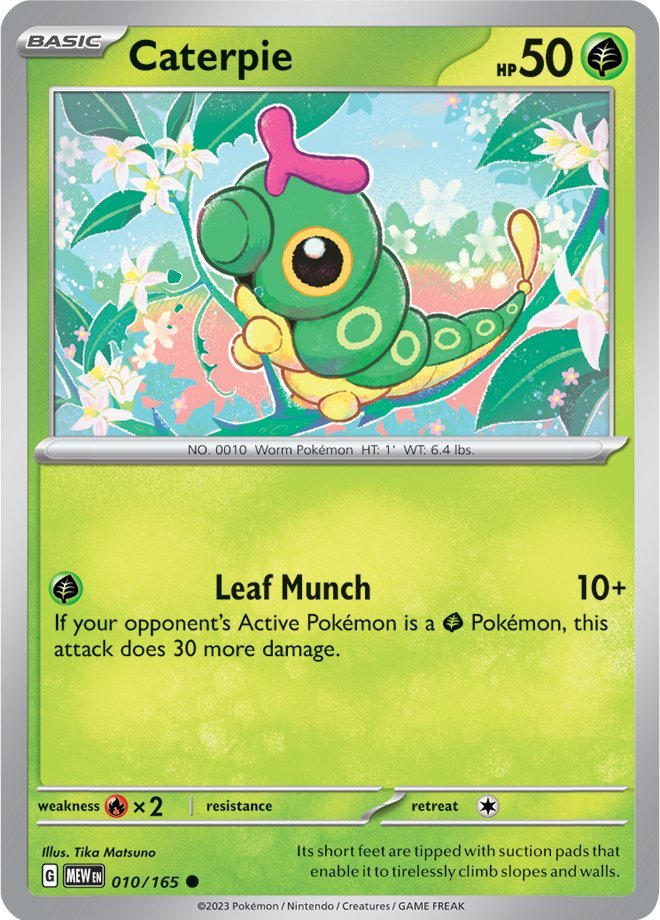 Caterpie (010/165) [Scarlet & Violet: 151] | Play N Trade Winnipeg