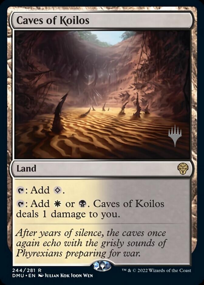 Caves of Koilos (Promo Pack) [Dominaria United Promos] | Play N Trade Winnipeg