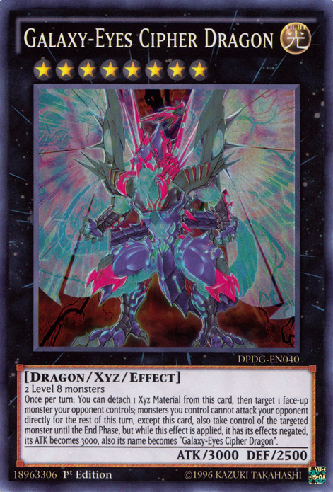 Galaxy-Eyes Cipher Dragon [DPDG-EN040] Super Rare | Play N Trade Winnipeg