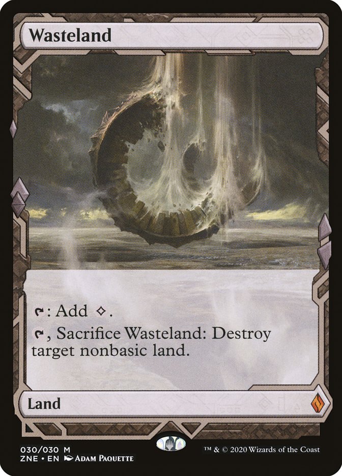 Wasteland (Expeditions) [Zendikar Rising Expeditions] | Play N Trade Winnipeg