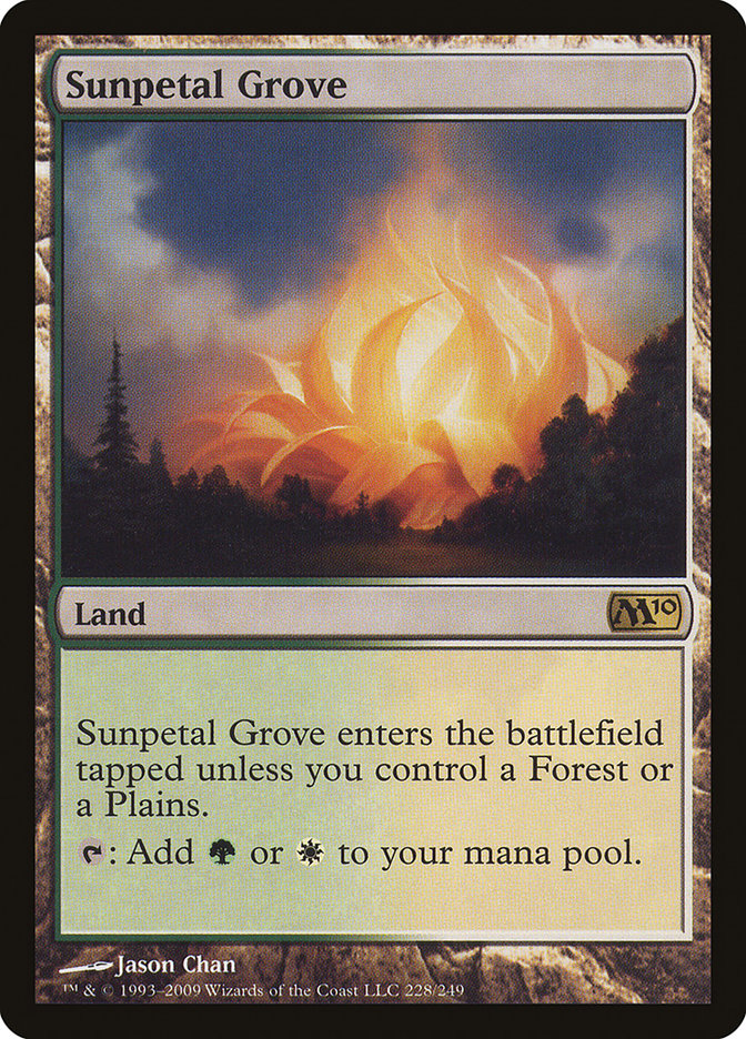 Sunpetal Grove [Magic 2010] | Play N Trade Winnipeg