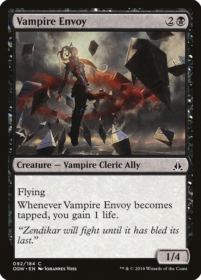 Vampire Envoy [Oath of the Gatewatch] | Play N Trade Winnipeg