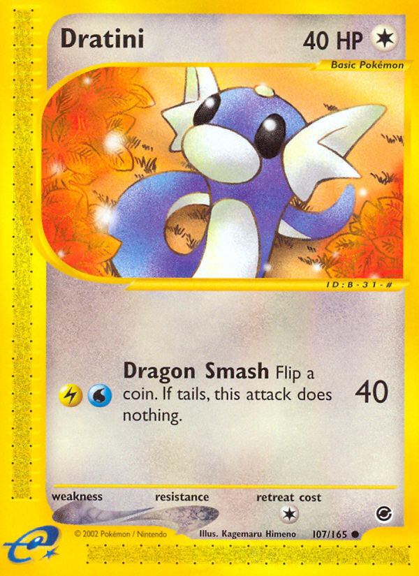 Dratini (107/165) [Expedition: Base Set] | Play N Trade Winnipeg