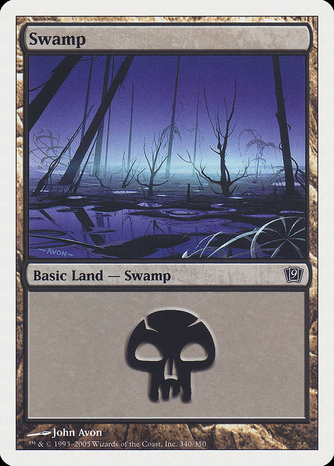 Swamp (340) [Ninth Edition] | Play N Trade Winnipeg