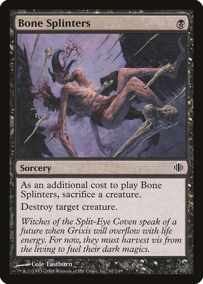 Bone Splinters [Shards of Alara] | Play N Trade Winnipeg