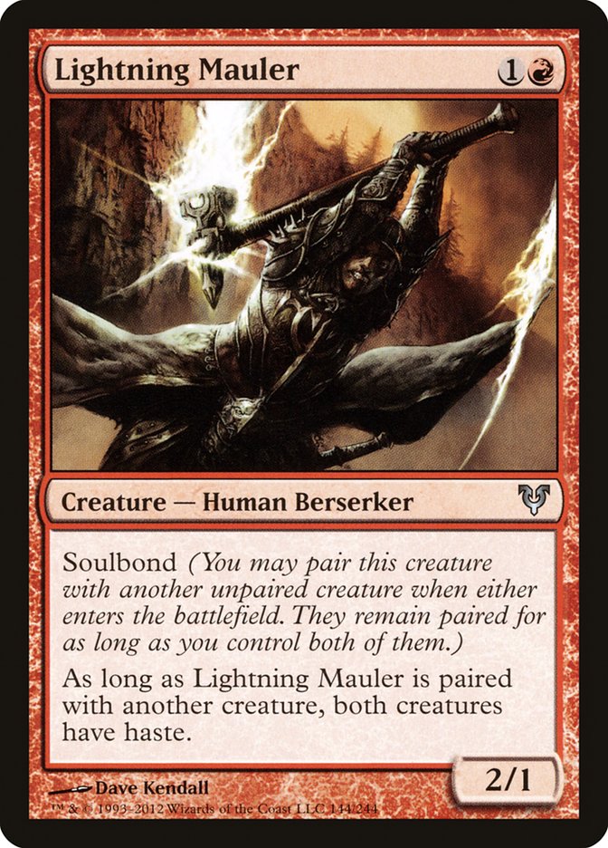 Lightning Mauler [Avacyn Restored] | Play N Trade Winnipeg