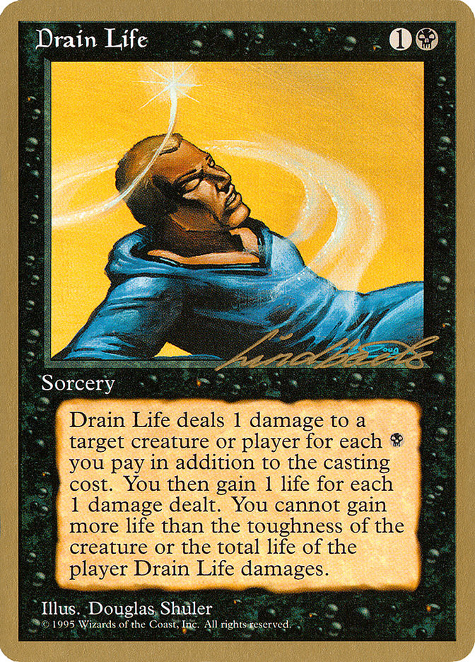 Drain Life (Leon Lindback) [Pro Tour Collector Set] | Play N Trade Winnipeg