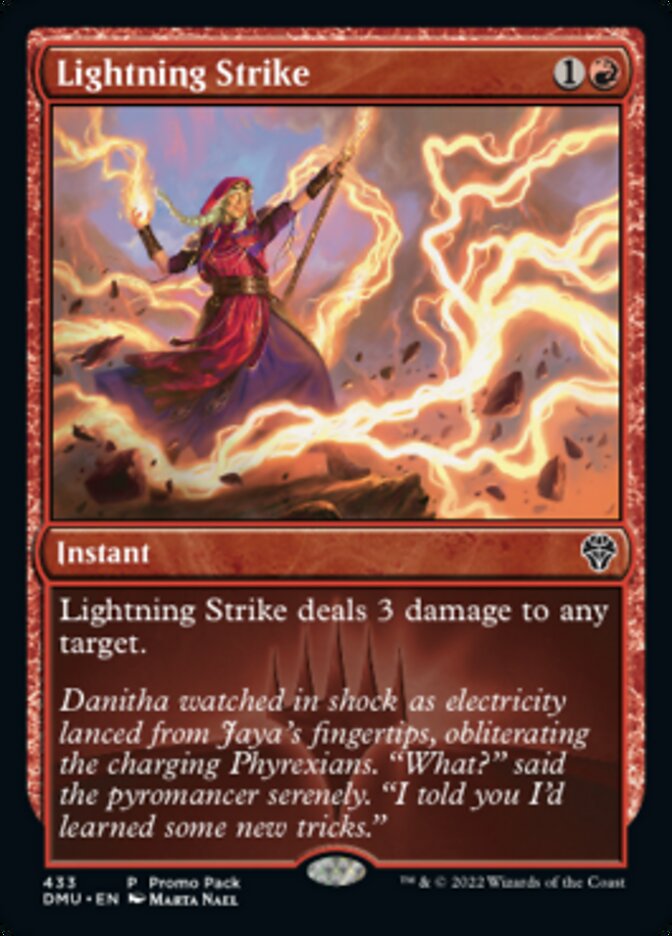 Lightning Strike (Promo Pack) [Dominaria United Promos] | Play N Trade Winnipeg