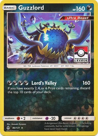 Guzzlord (80/131) (League Promo) [Sun & Moon: Forbidden Light] | Play N Trade Winnipeg