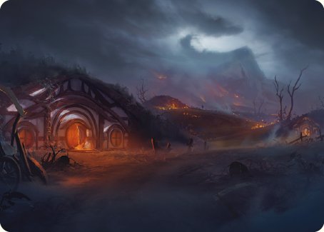 Field of Ruin Art Card [The Lord of the Rings: Tales of Middle-earth Art Series] | Play N Trade Winnipeg