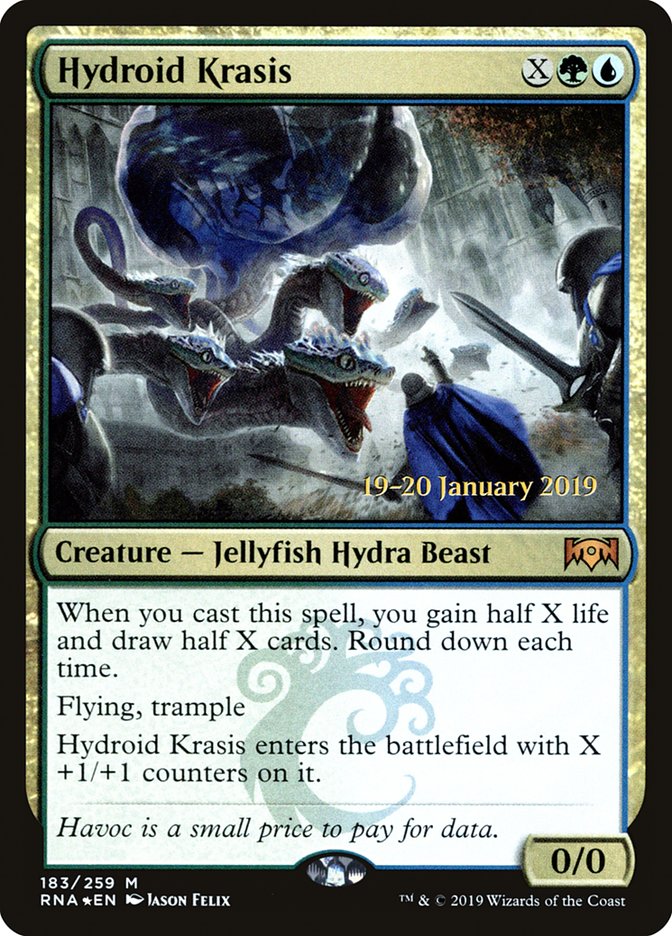 Hydroid Krasis [Ravnica Allegiance Prerelease Promos] | Play N Trade Winnipeg