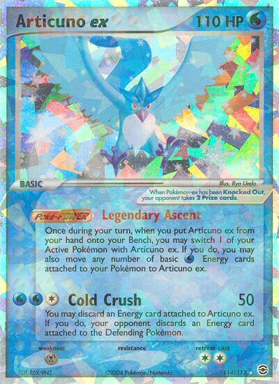 Articuno ex (114/112) [EX: FireRed & LeafGreen] | Play N Trade Winnipeg