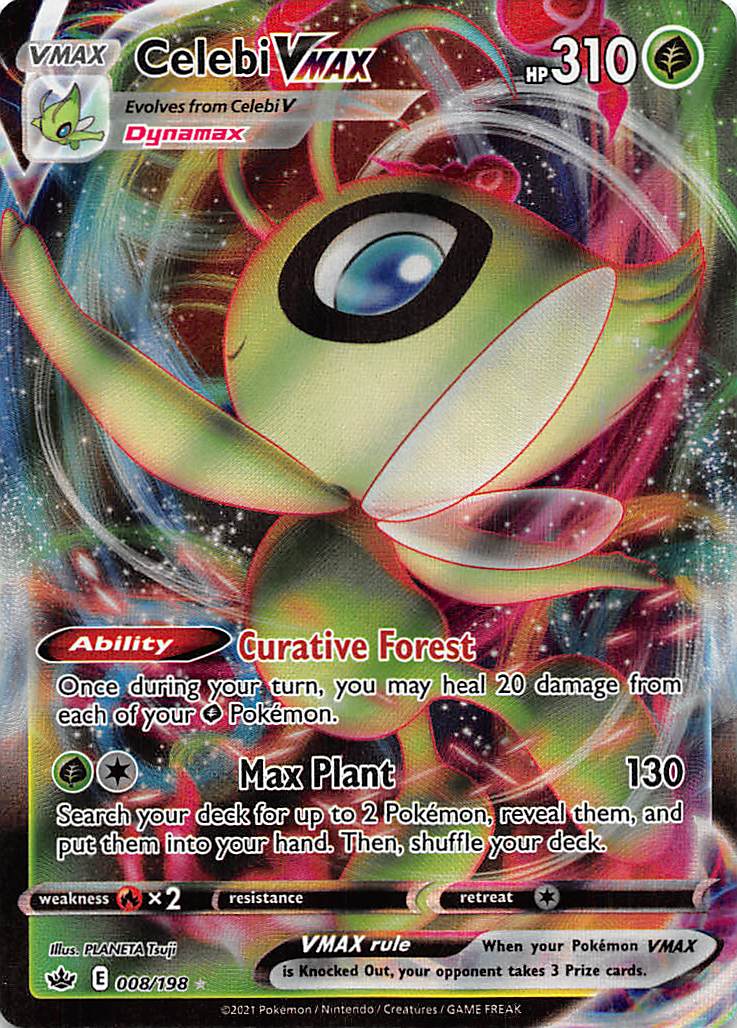 Celebi VMAX (008/198) [Sword & Shield: Chilling Reign] | Play N Trade Winnipeg