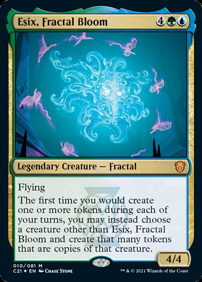 Esix, Fractal Bloom [Commander 2021] | Play N Trade Winnipeg