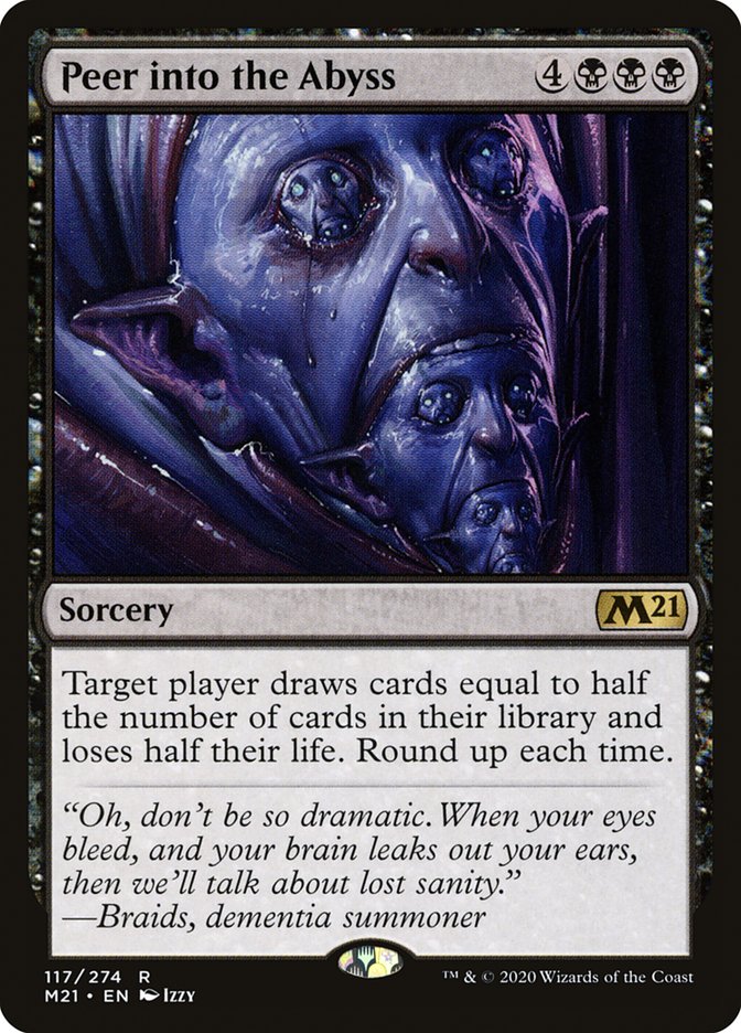 Peer into the Abyss [Core Set 2021] | Play N Trade Winnipeg