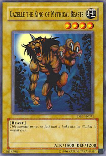 Gazelle the King of Mythical Beasts [DB2-EN071] Common | Play N Trade Winnipeg