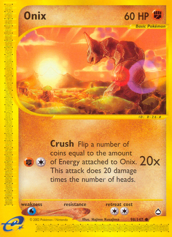 Onix (98/147) [Aquapolis] | Play N Trade Winnipeg