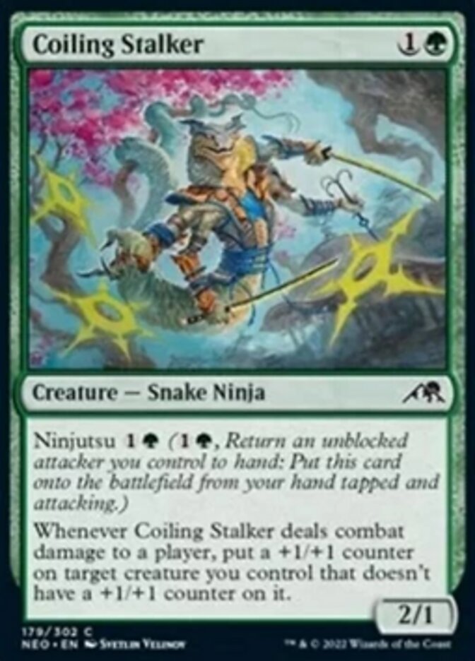 Coiling Stalker [Kamigawa: Neon Dynasty] | Play N Trade Winnipeg