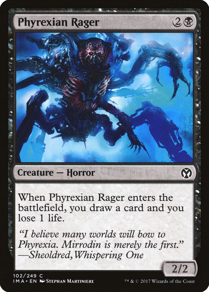 Phyrexian Rager [Iconic Masters] | Play N Trade Winnipeg