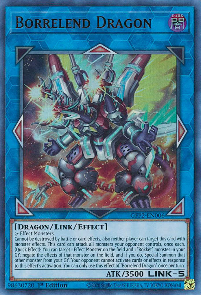 Borrelend Dragon [GFP2-EN006] Ultra Rare | Play N Trade Winnipeg