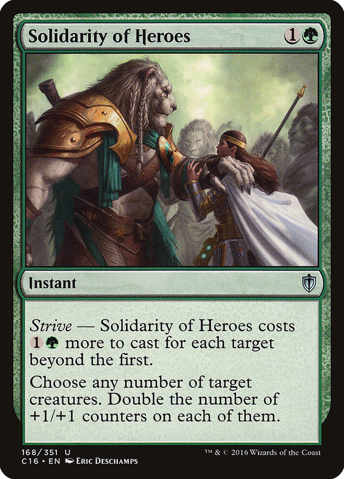 Solidarity of Heroes [Commander 2016] | Play N Trade Winnipeg