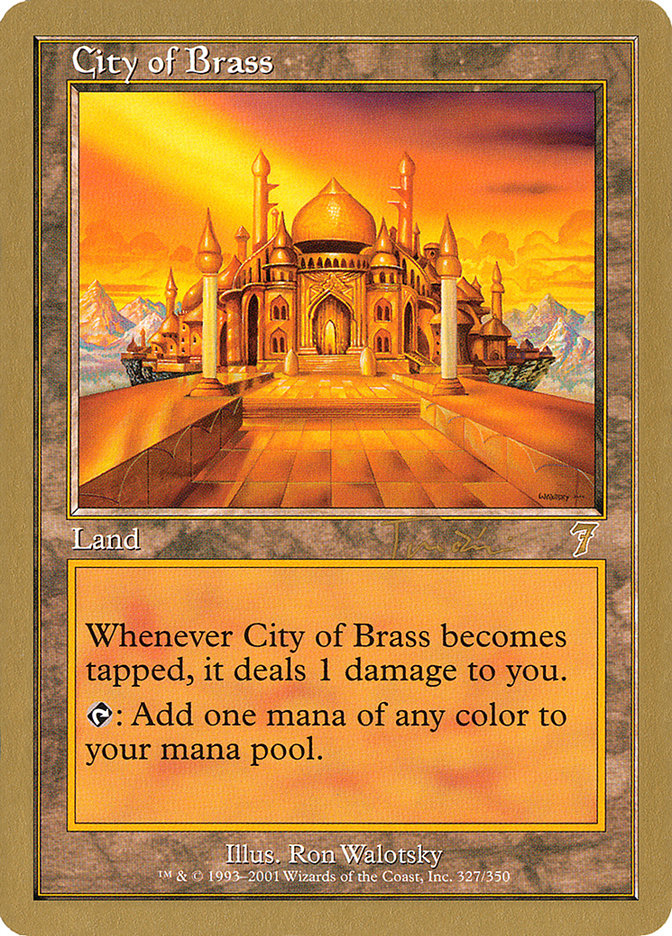 City of Brass (Jan Tomcani) [World Championship Decks 2001] | Play N Trade Winnipeg