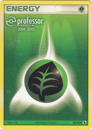 Grass Energy (104/109) (2004 2005) [Professor Program Promos] | Play N Trade Winnipeg
