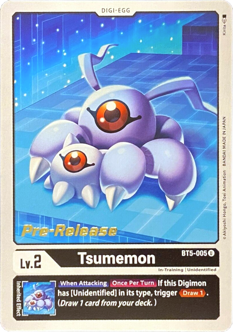 Tsumemon [BT5-005] [Battle of Omni Pre-Release Promos] | Play N Trade Winnipeg