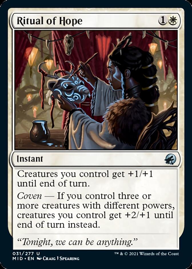 Ritual of Hope [Innistrad: Midnight Hunt] | Play N Trade Winnipeg