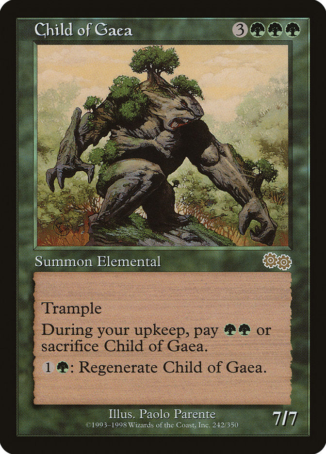 Child of Gaea [Urza's Saga] | Play N Trade Winnipeg