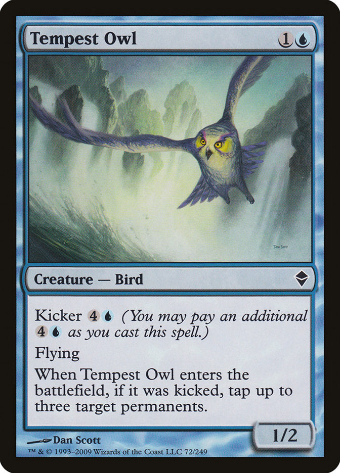 Tempest Owl [Zendikar] | Play N Trade Winnipeg